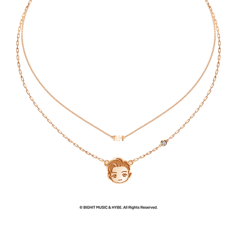 Frank & co.’s TinyTAN Diamond Necklace (RM)