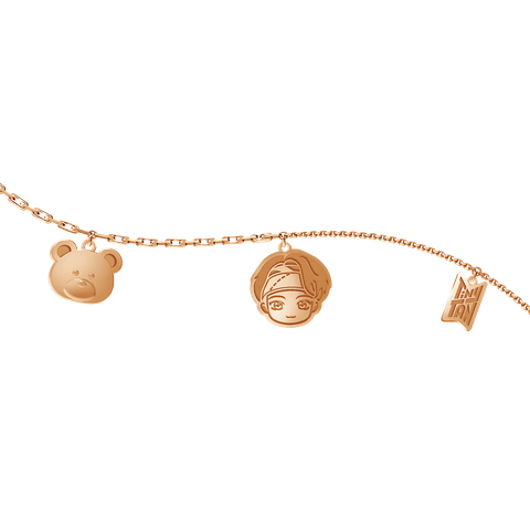 Frank & co’s TinyTAN Gold Bracelet (V)