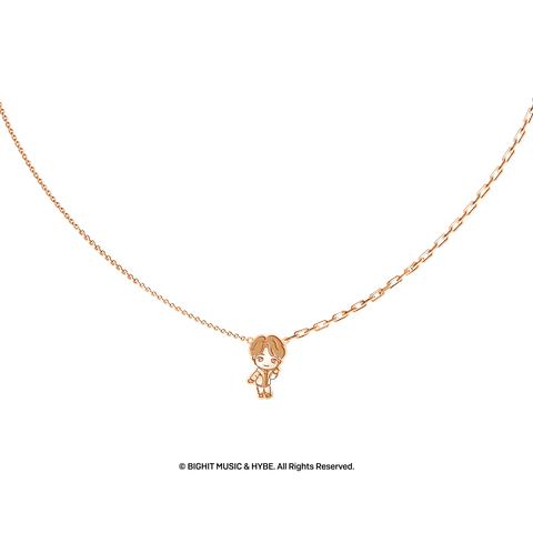 Frank & co’s TinyTAN Gold Necklace (j-hope)