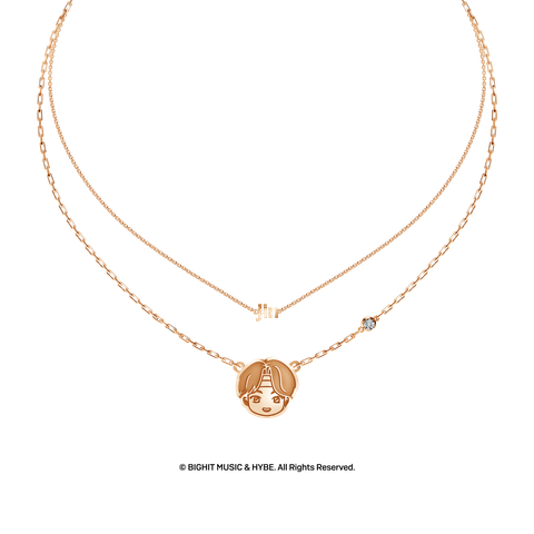 Frank & co’s TinyTAN Diamond Necklace (Jin)