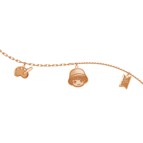 Frank & co’s TinyTAN Gold Bracelet (Jung Kook)